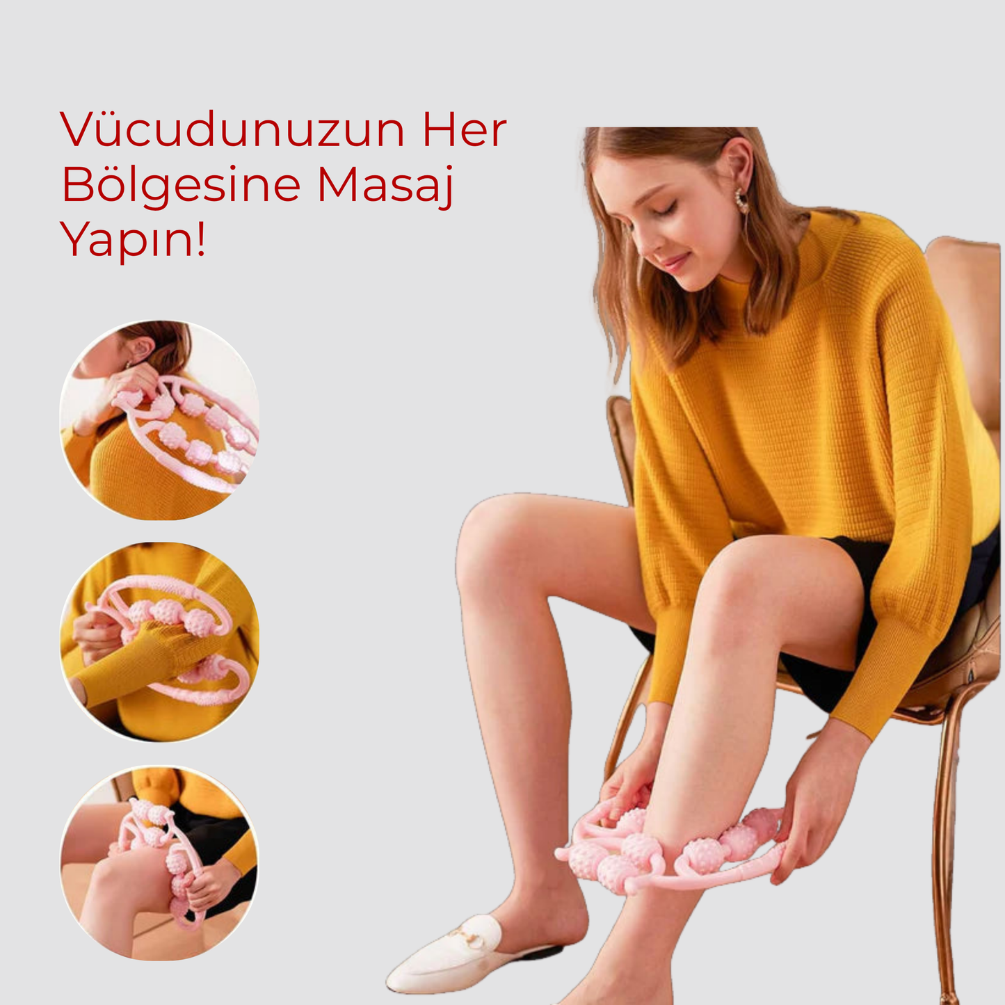 Vücut Masaj Silindiri TightTonic™