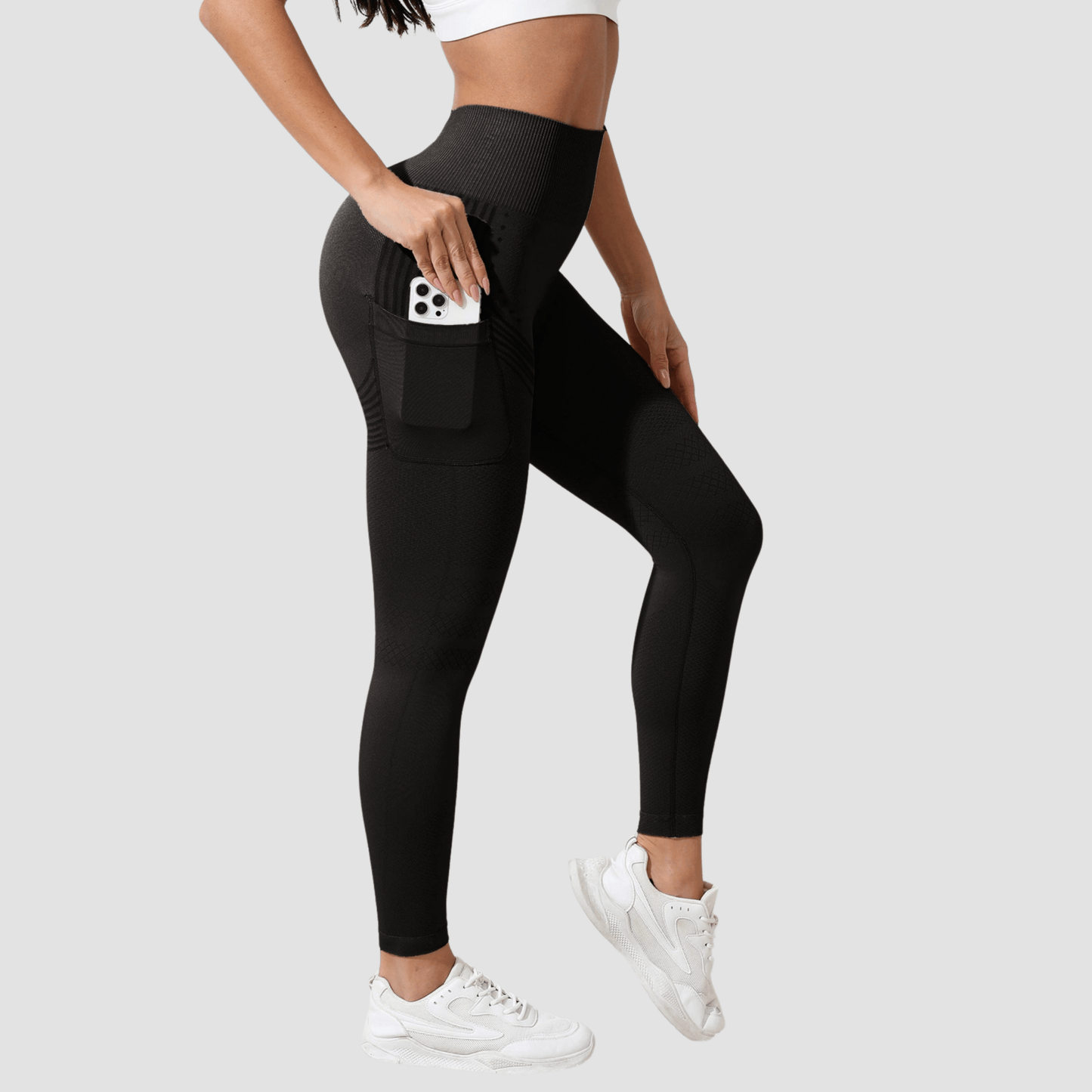 Legginsy kieszonkowe o potrójnym działaniu na cellulit, żylaki i obrzęk tłuszczowy - TightTonic™