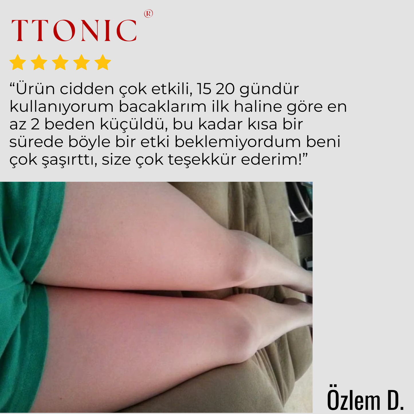 Vücut Masaj Silindiri TightTonic™