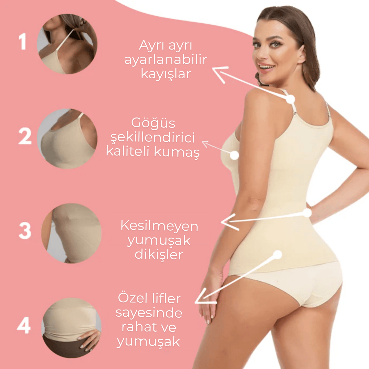 Şekillendirici Üst TightTonic™ - Tight Tonic