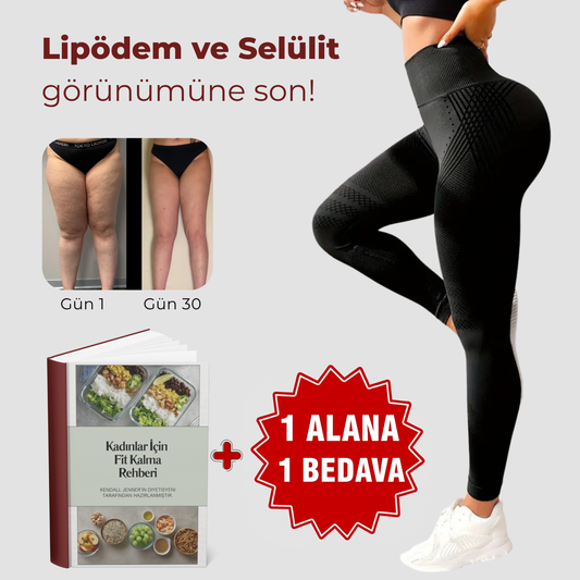 3'lü Etki Taytı Selülit, Varis, Lipödem TightTonic™
