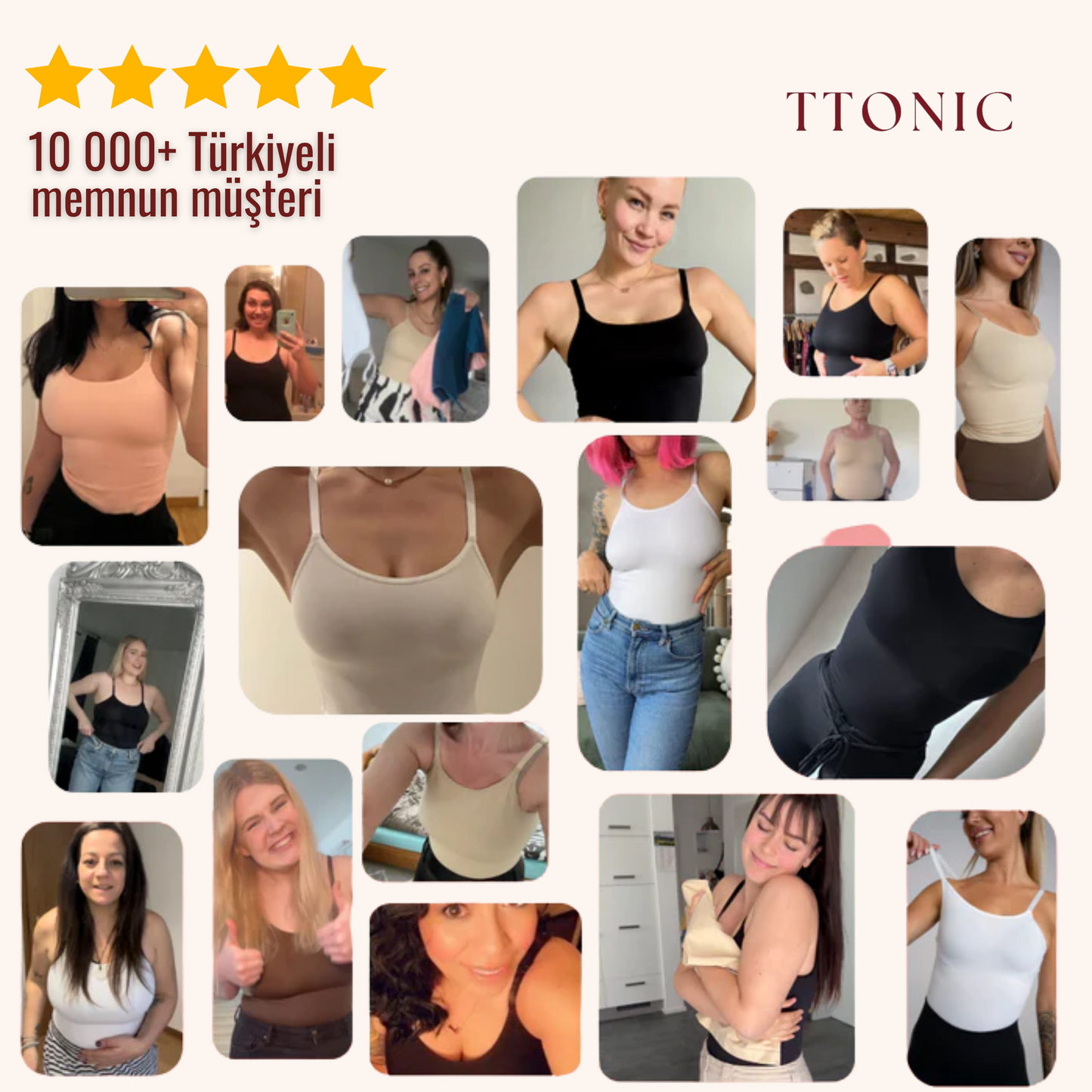 TighTonic™ Şekillendirici Üst