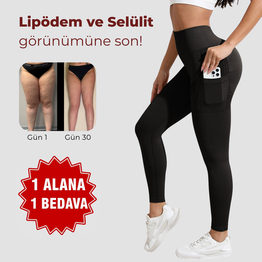 3’lü Etki Cepli Tayt Selülit, Varis, Lipödem TightTonic™