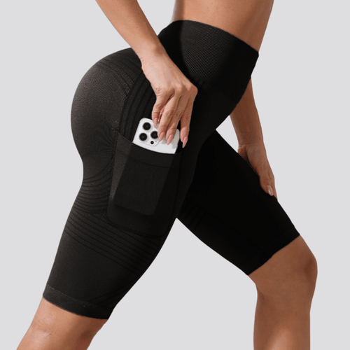 3D Anti-Selülit Cepli Şort TightTonic™