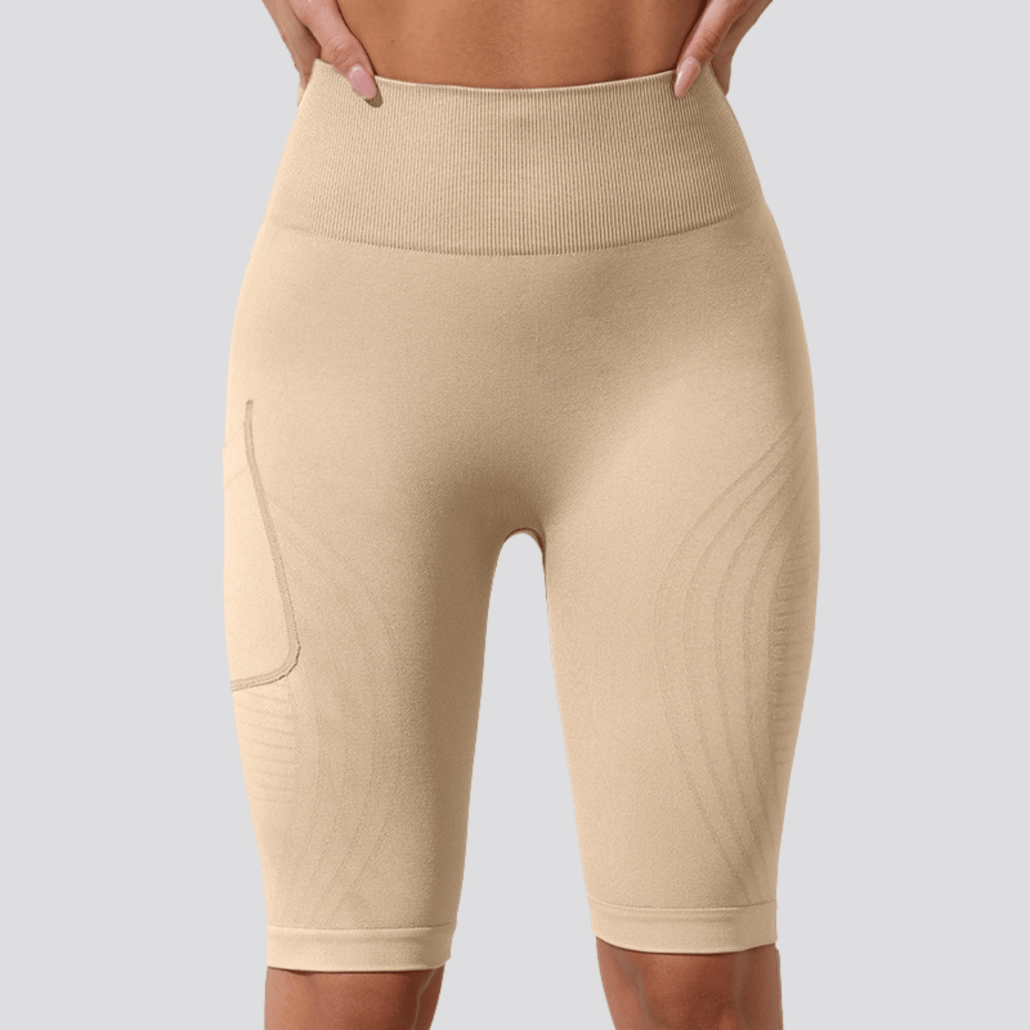 3D Anti-Selülit Cepli Şort TightTonic™