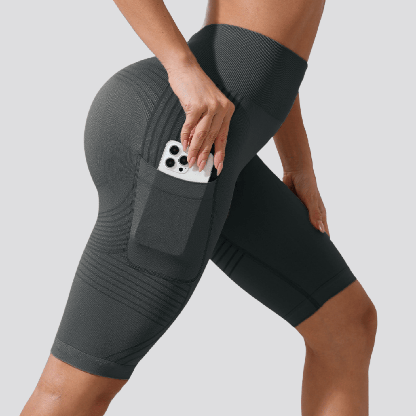 3D Anti-Selülit Cepli Şort TightTonic™