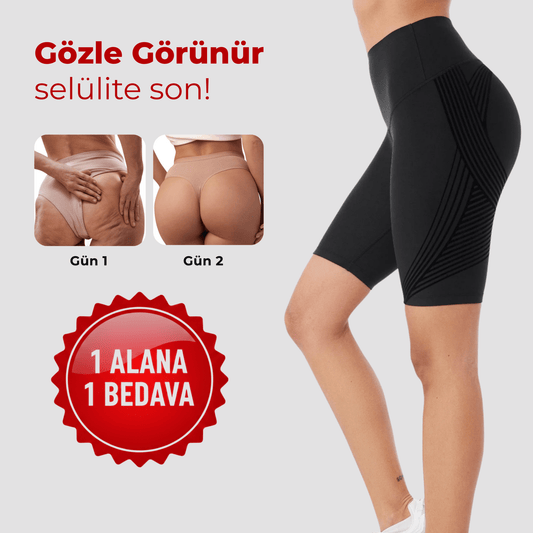 3D Anti - Selülit Şort - Tight Tonic