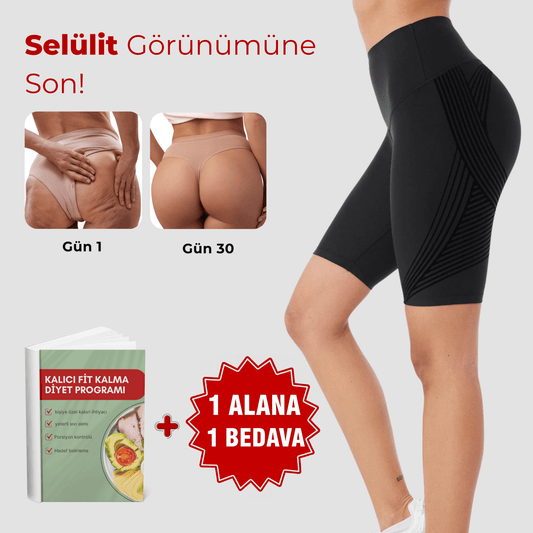 3D Anti-Selülit Şort TightTonic™