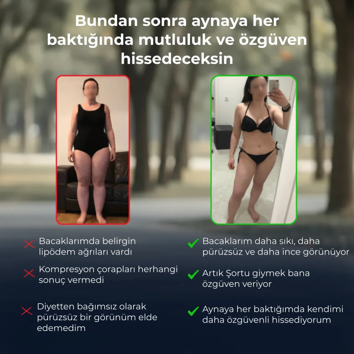 3D Toparlayıcı Anti - Selülit Şort - Tight Tonic
