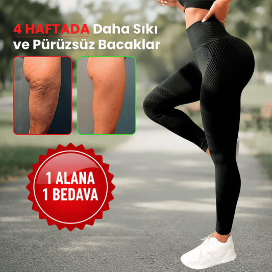 3'lü Etki Taytı Lipödem, Selülit, Varis - Tight Tonic