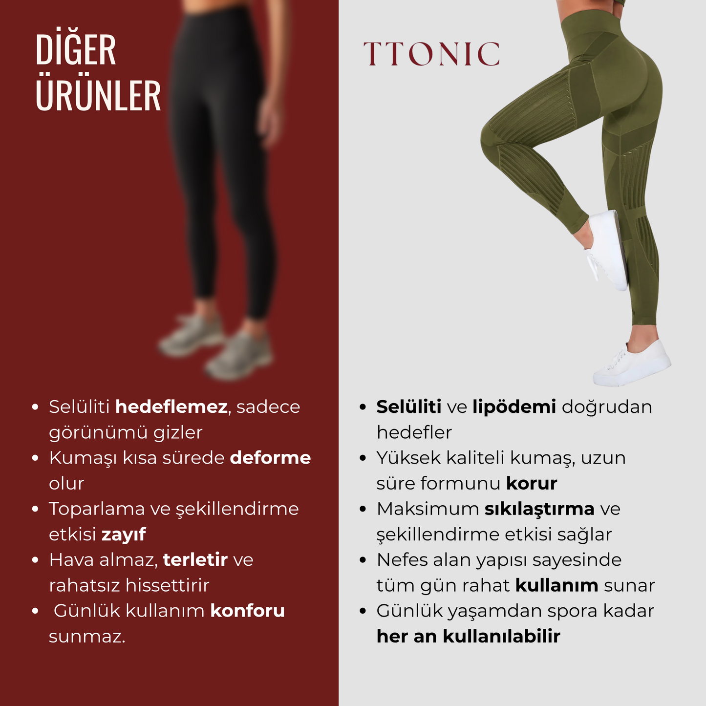 Anti-Selülit Konfor Taytı TightTonic™