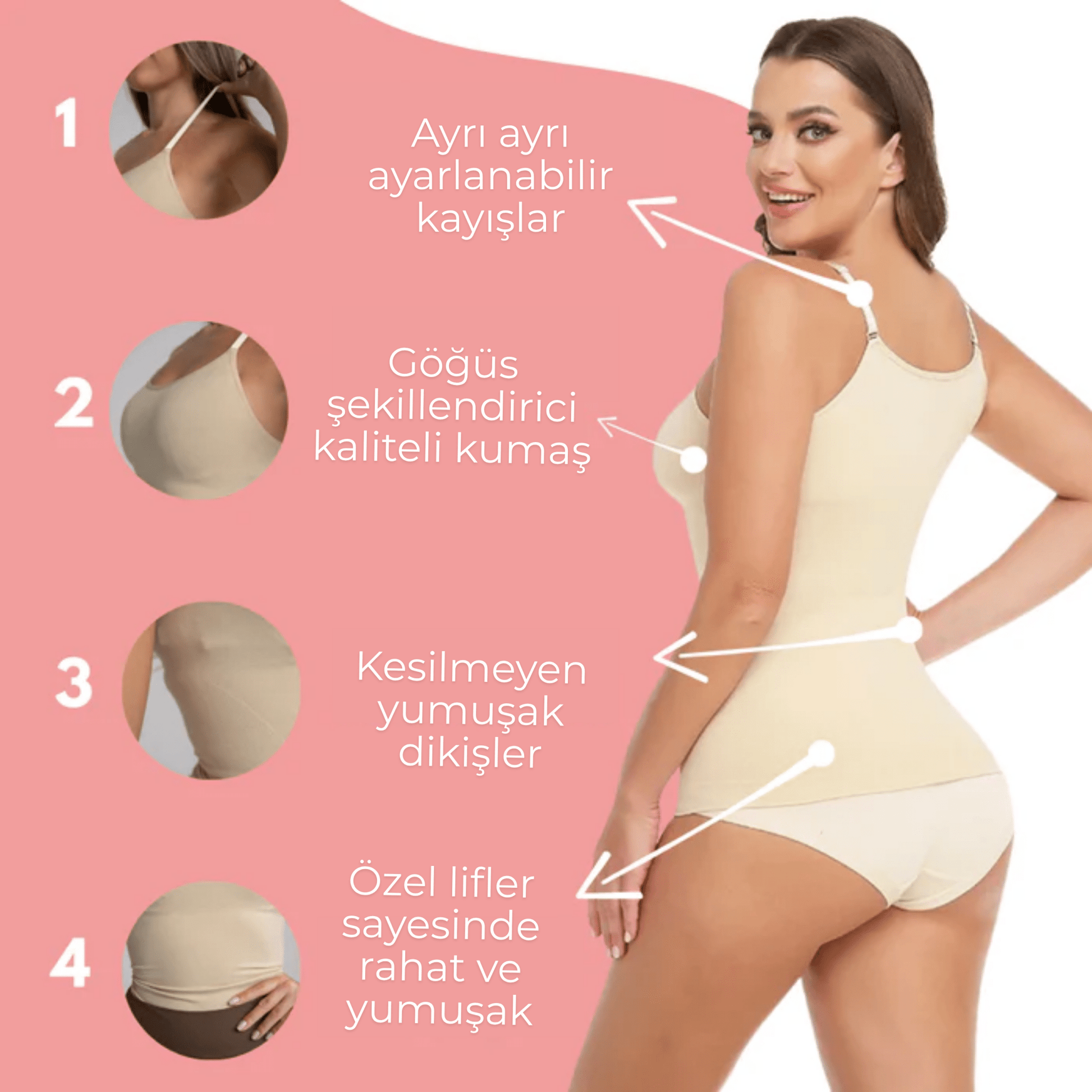 Şekillendirici Üst TightTonic™ - Tight Tonic