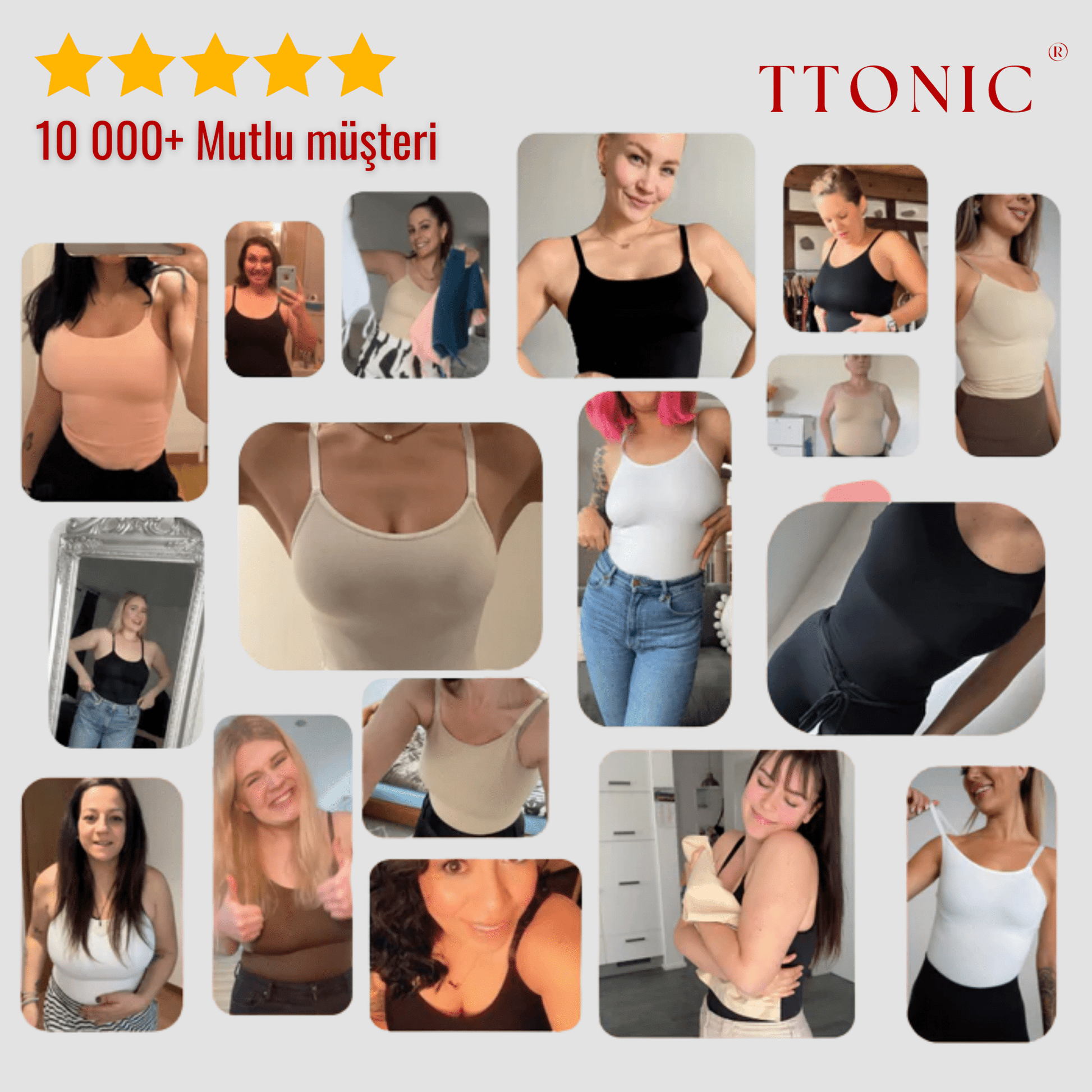 Şekillendirici Üst TightTonic™ - Tight Tonic